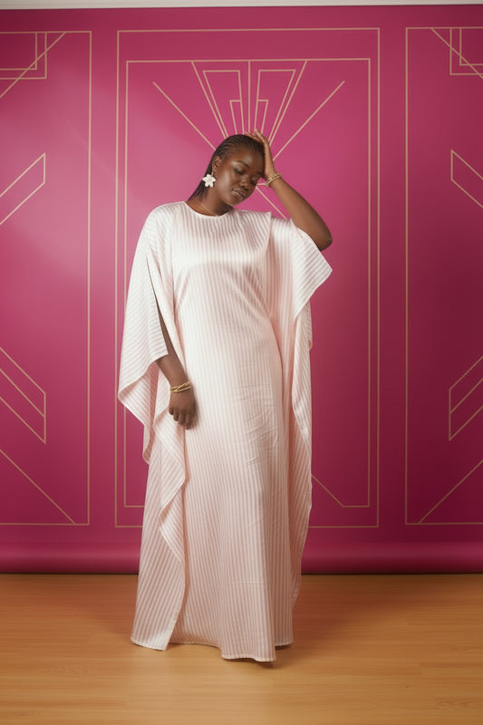 Imisi Boubou in Pink Stripe