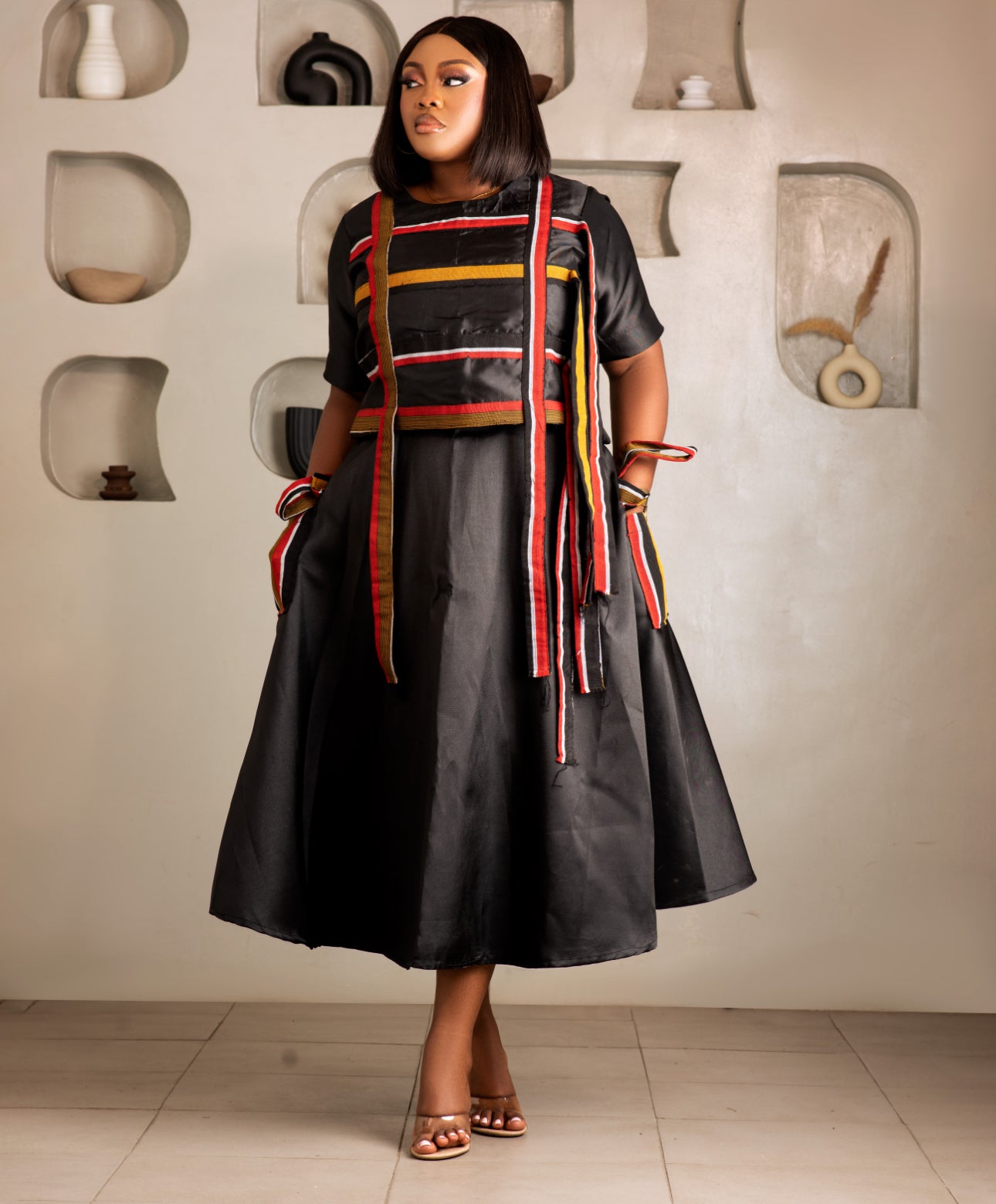 Aisha Two Piece Aso Oke set