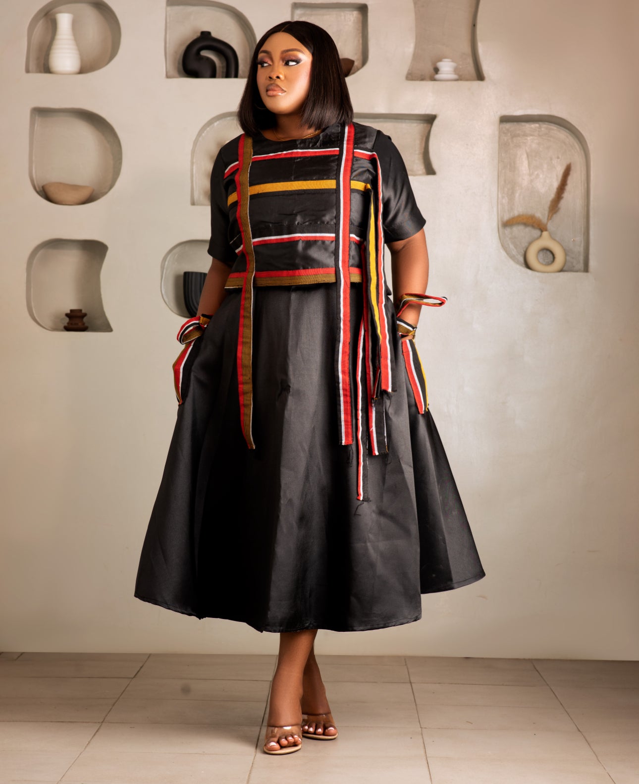 Aisha Two Piece Aso Oke set