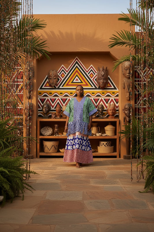 Ara Frills Kaftan