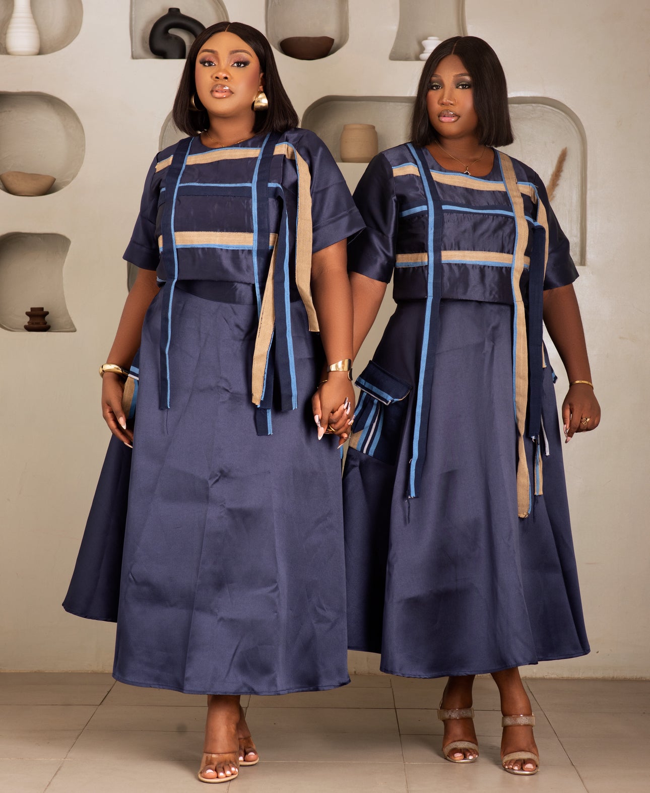 Aisha Two Piece Aso Oke set