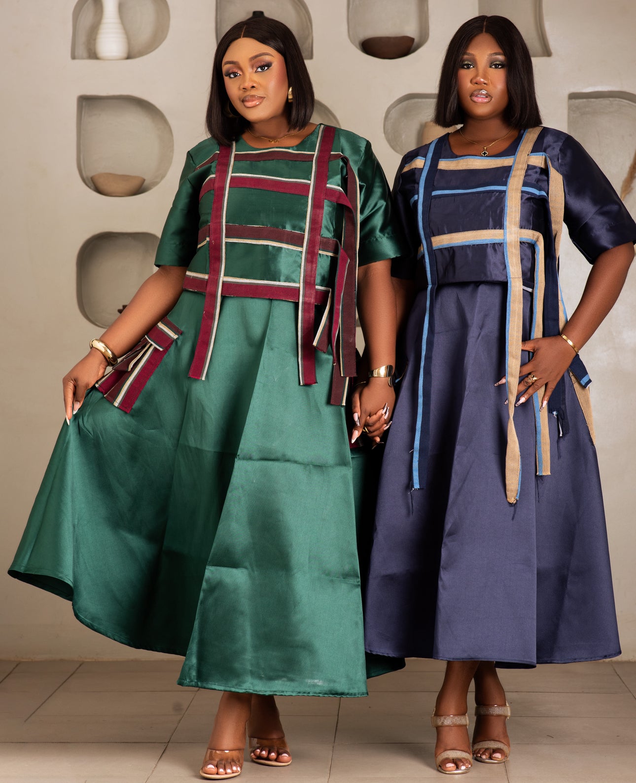 Aisha Two Piece Aso Oke set