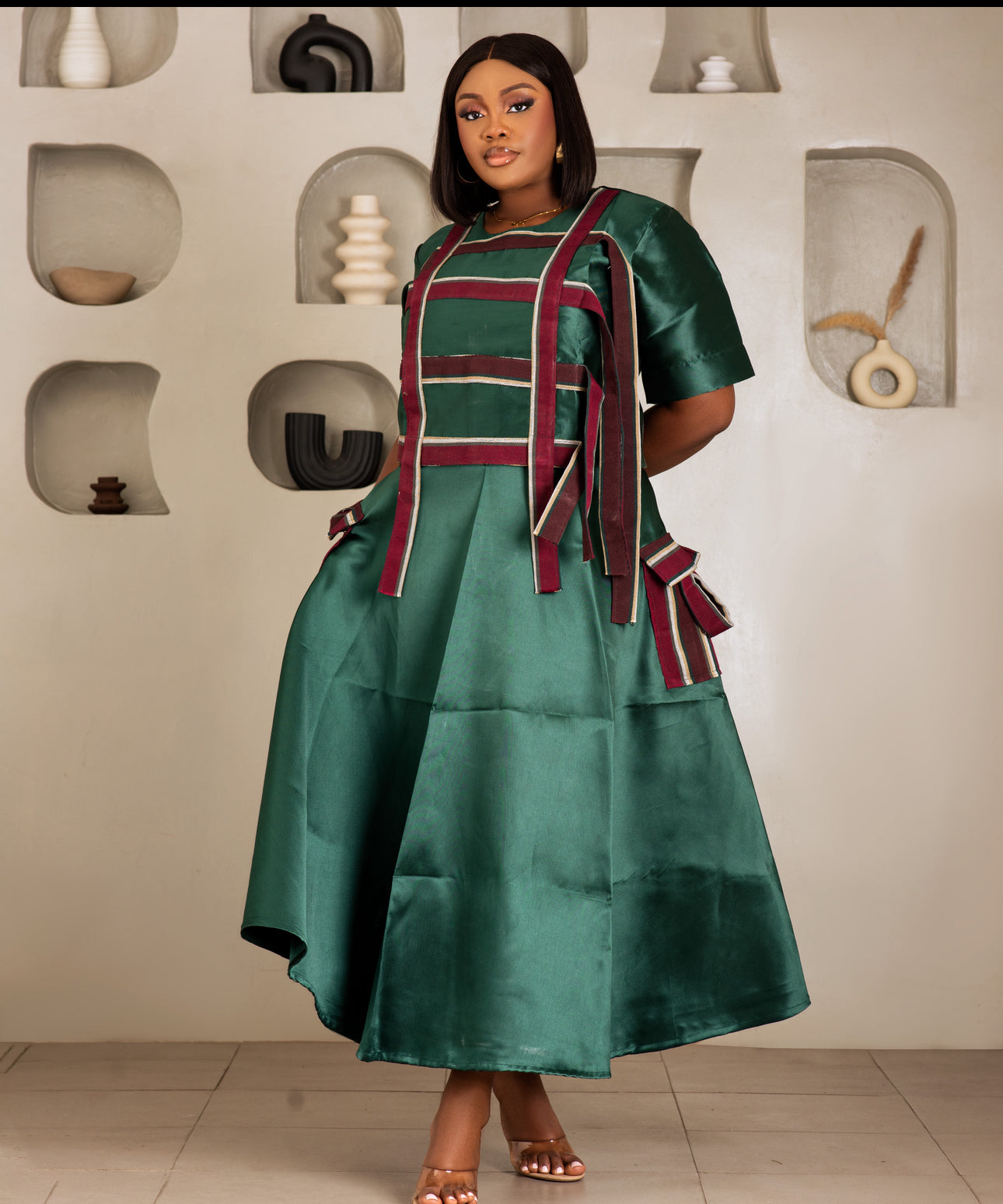 Aisha Two Piece Aso Oke set