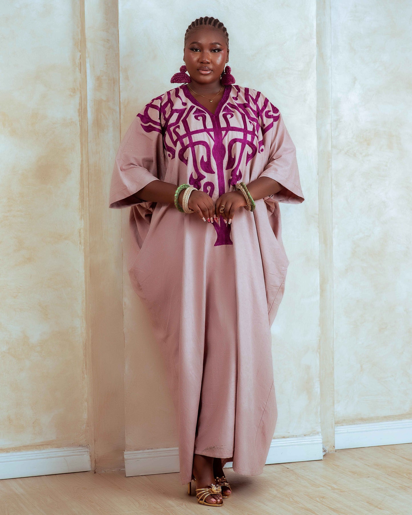 À R À Studded Boubou