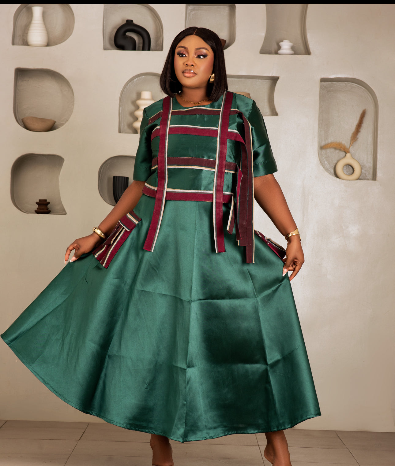 Aisha Two Piece Aso Oke set