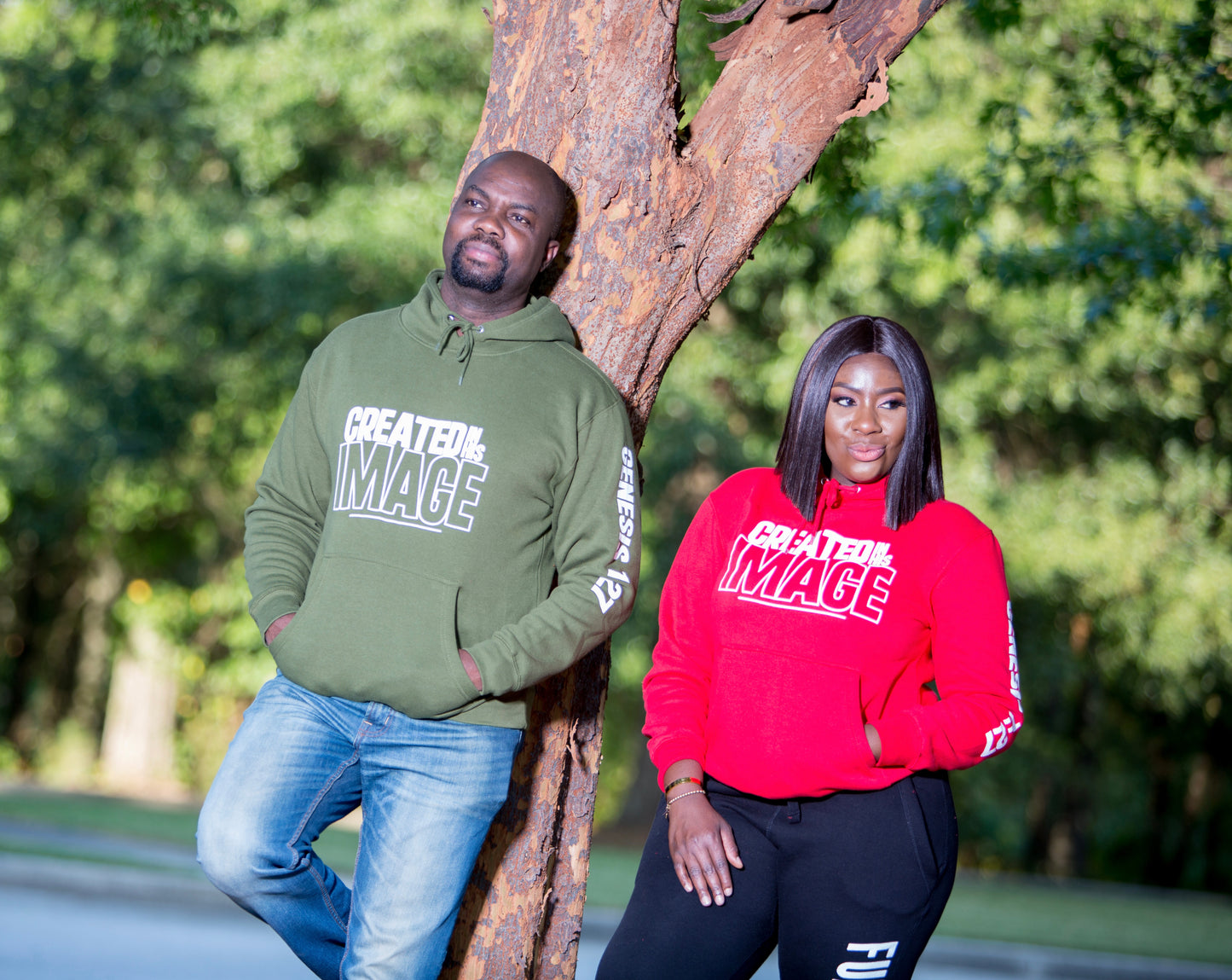 Created in His Image Hoodies