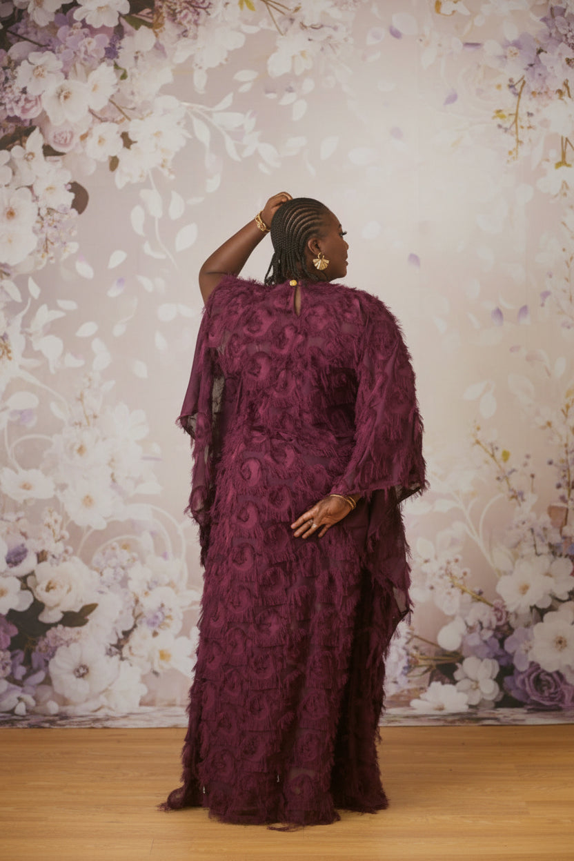 Imisi Boubou in Purple