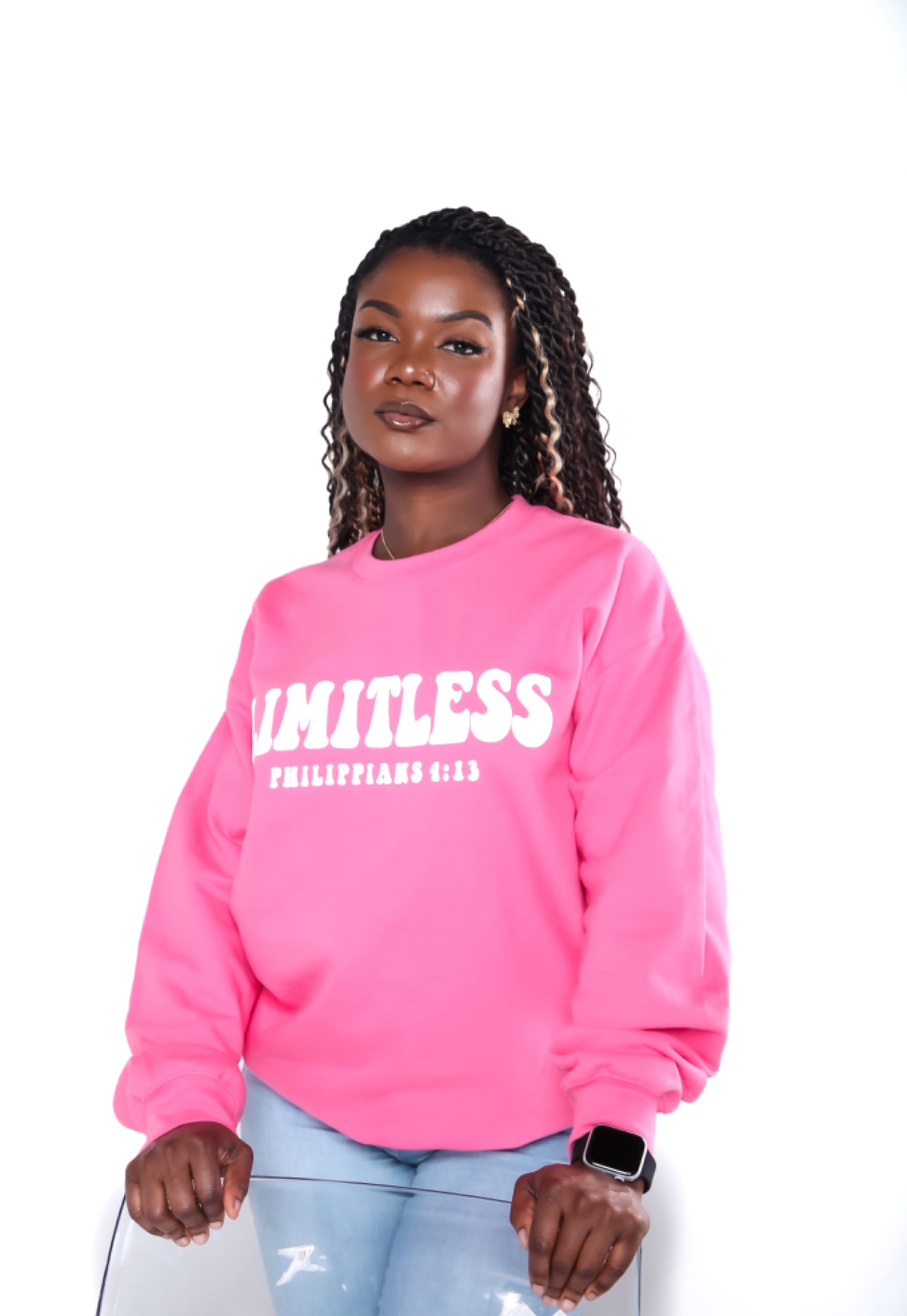 Limitless Puff Print sweatshirt