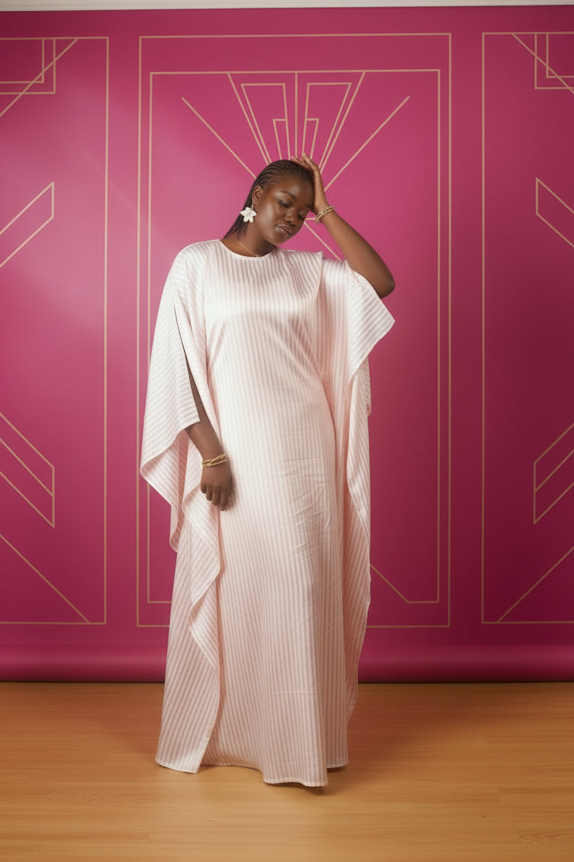Imisi Boubou in Pink Stripe