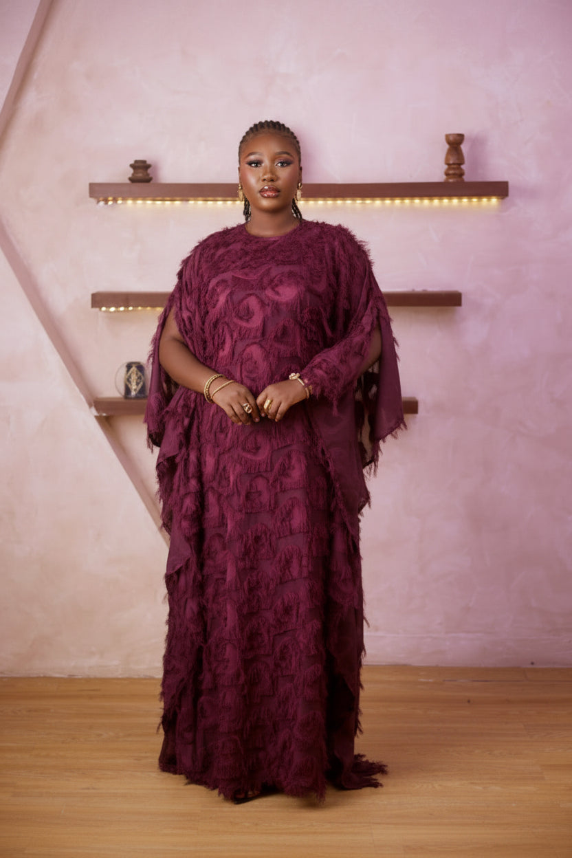 Imisi Boubou in Purple