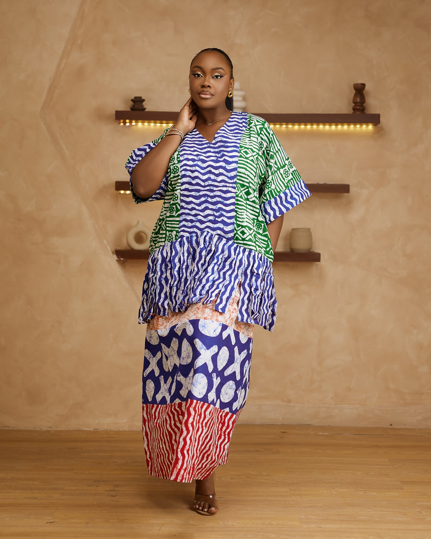 Ara Frills Kaftan