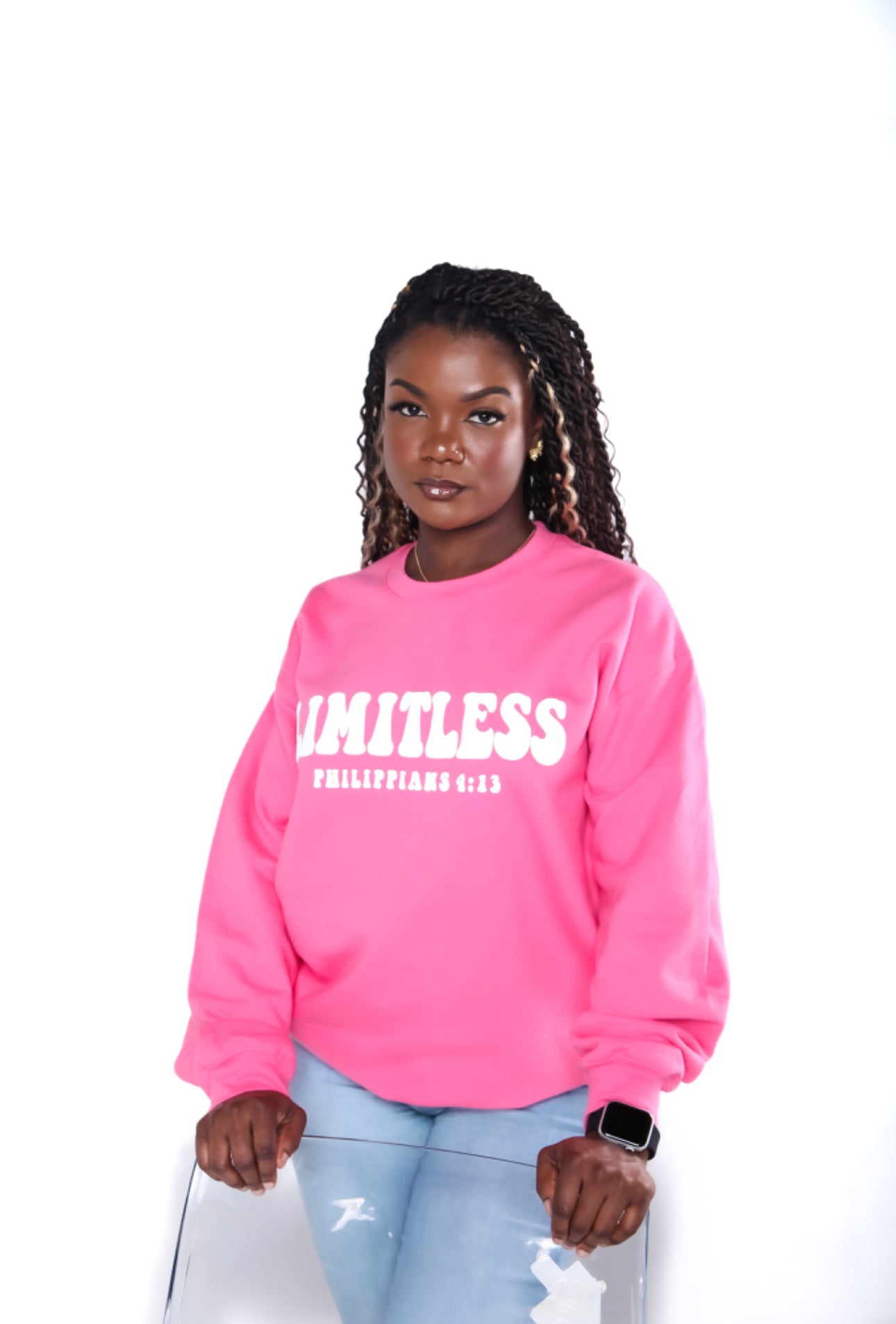 Limitless Puff Print sweatshirt