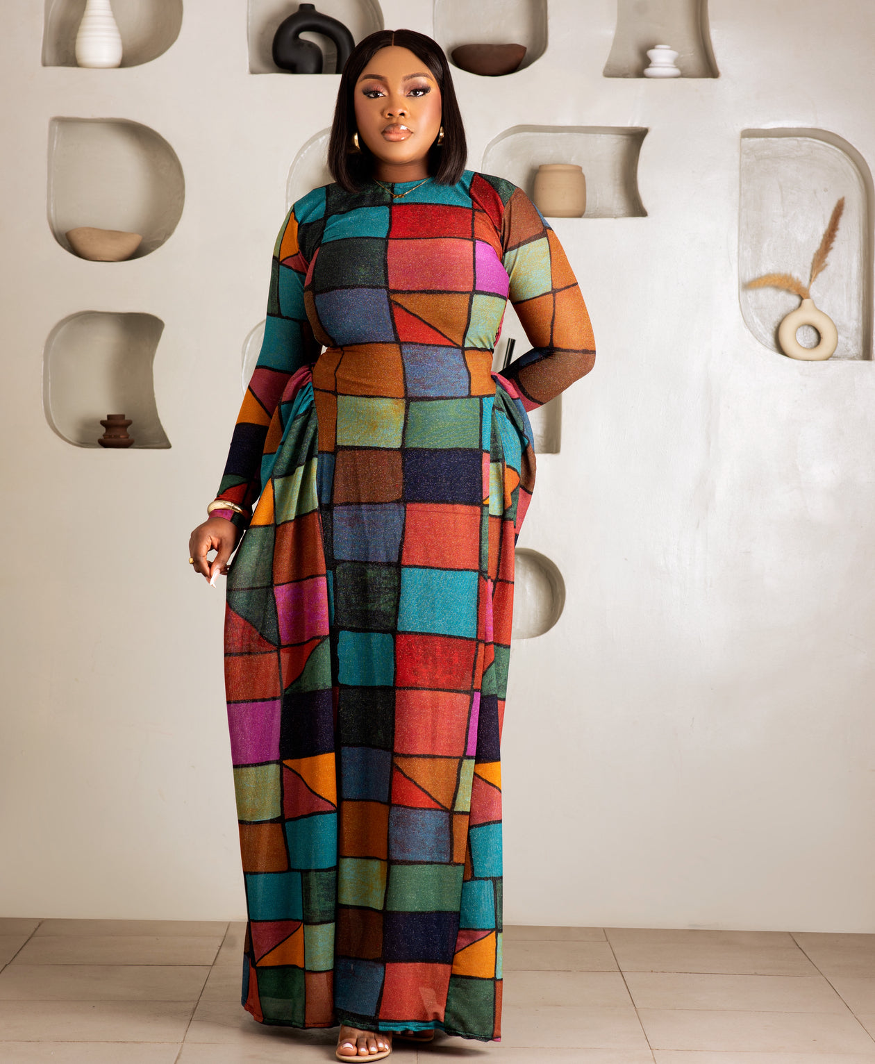 Nuella Multi Colored Dress