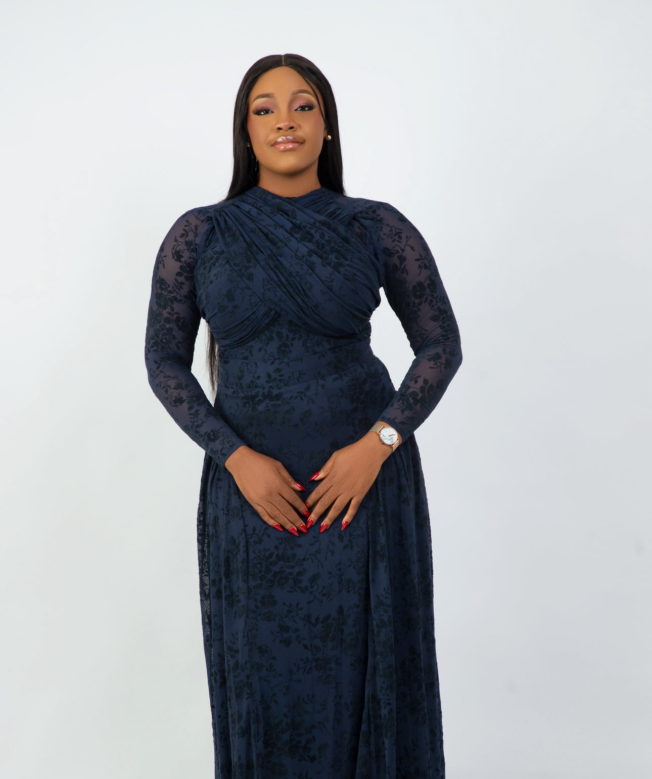 Nuella Two Piece in Navy.