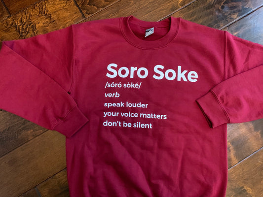 Soro Soke Sweatshirt