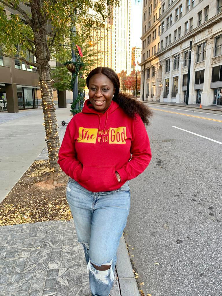 She Walks With God Hoodie