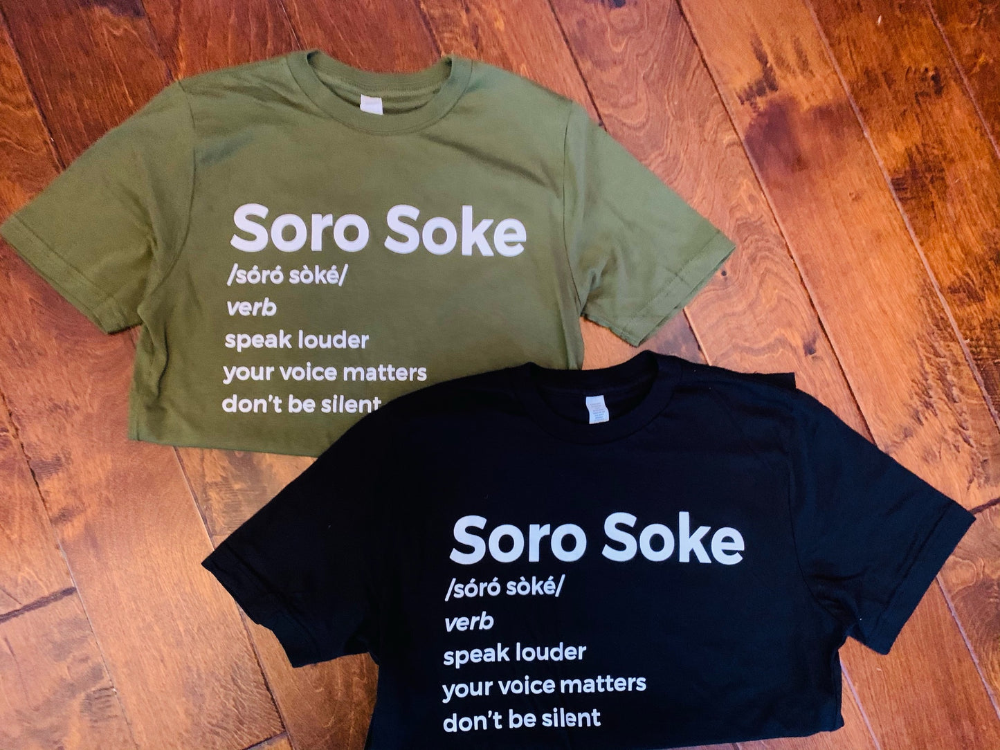 Soro Soke Tees