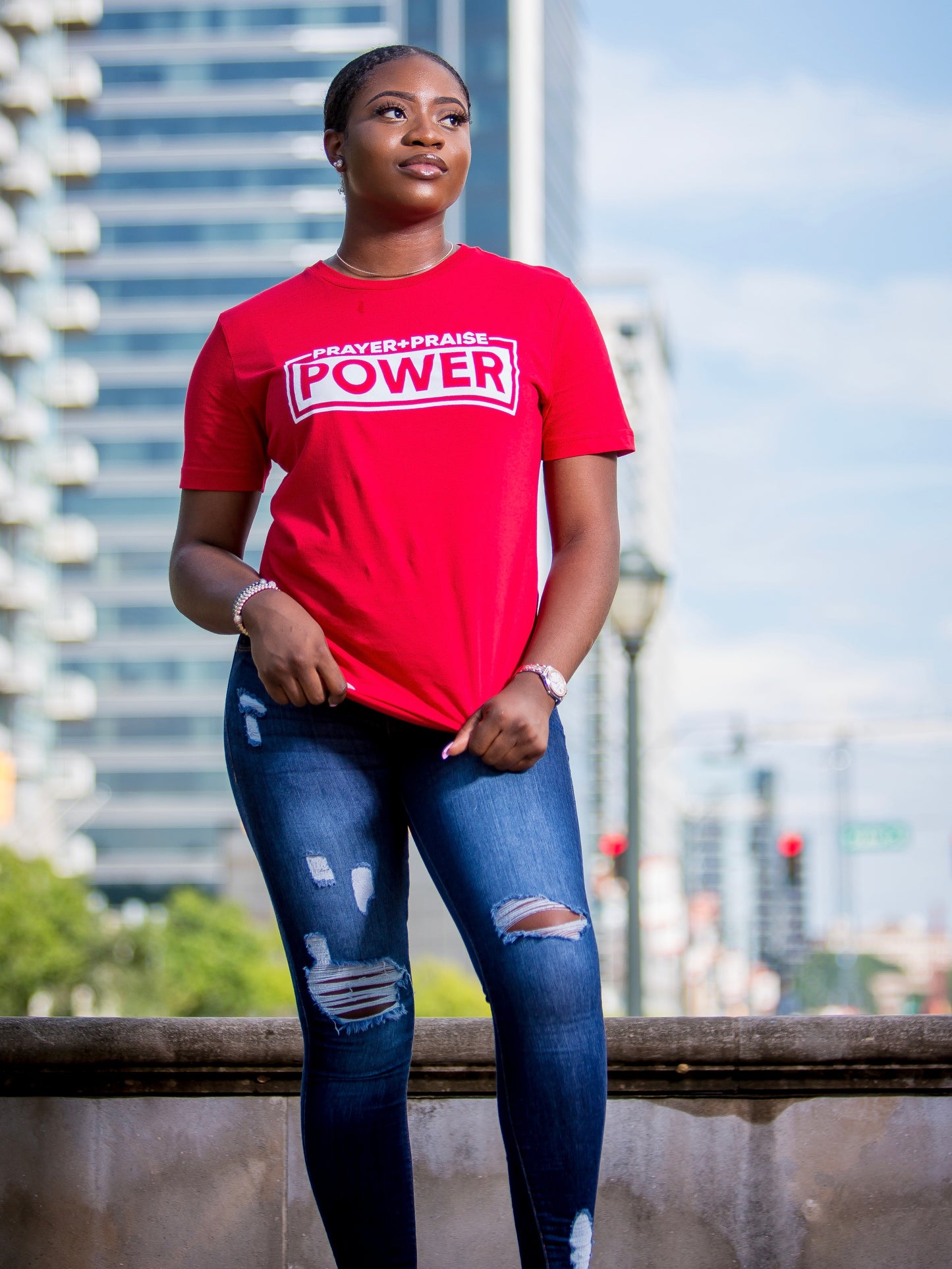 Prayer Praise Power Tees