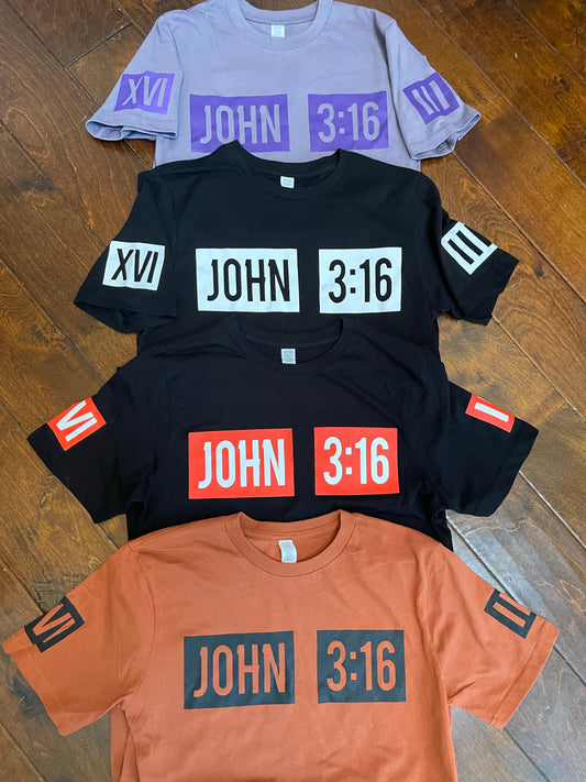 John 3:16 Tees