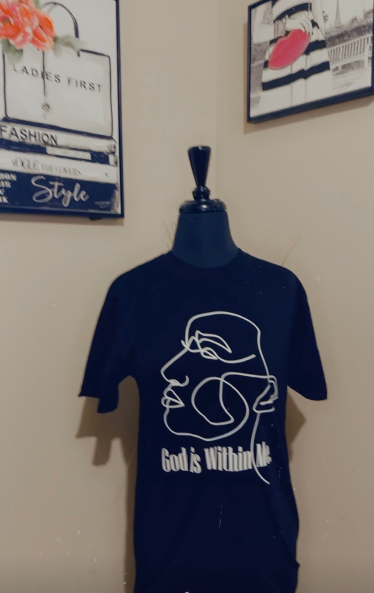 God is Within Me Tee.