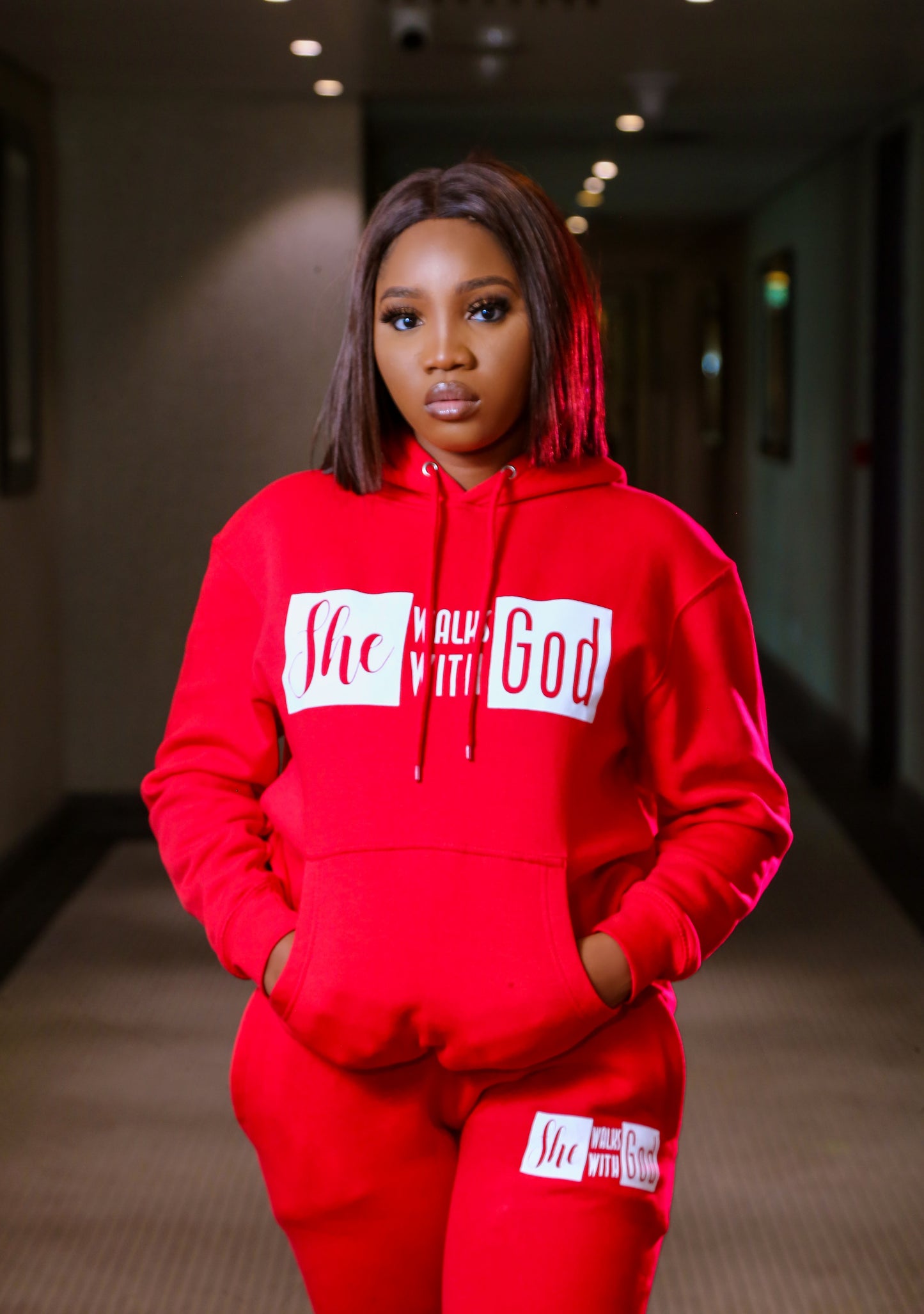 She Walks With God Hoodie