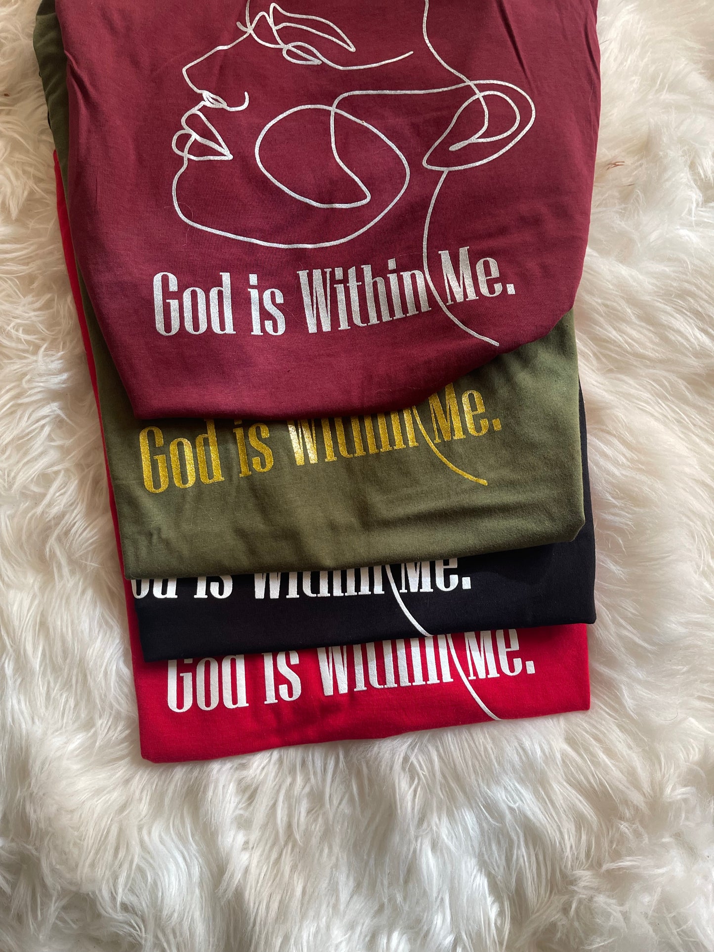 God is Within Me Tee.