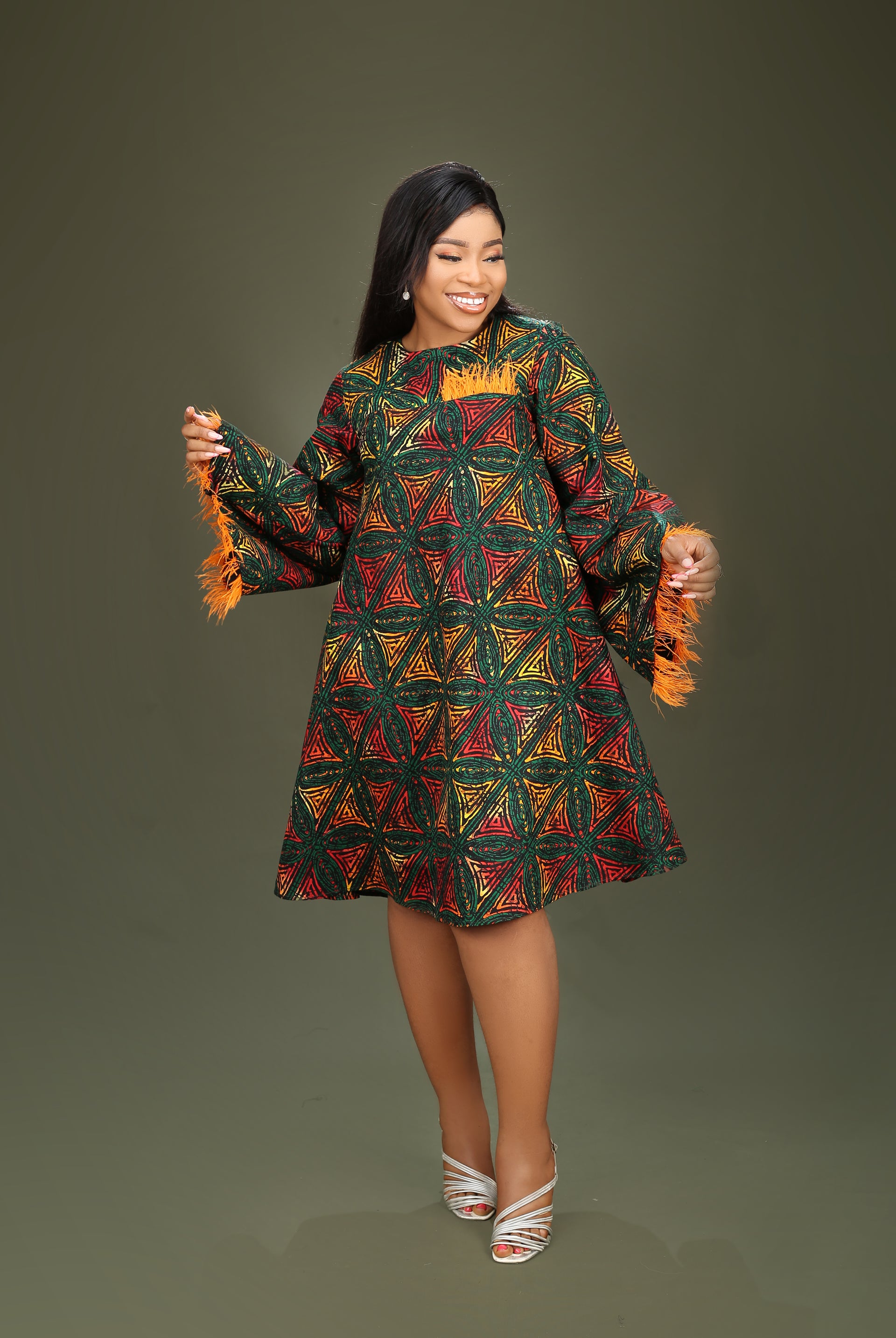 Kenya Flare Dress – Tibish By Kish